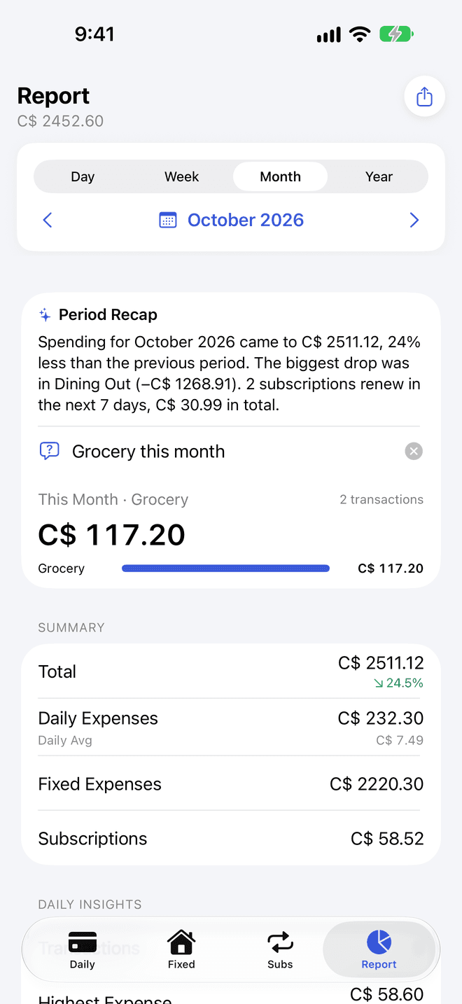 Recap & Ask
